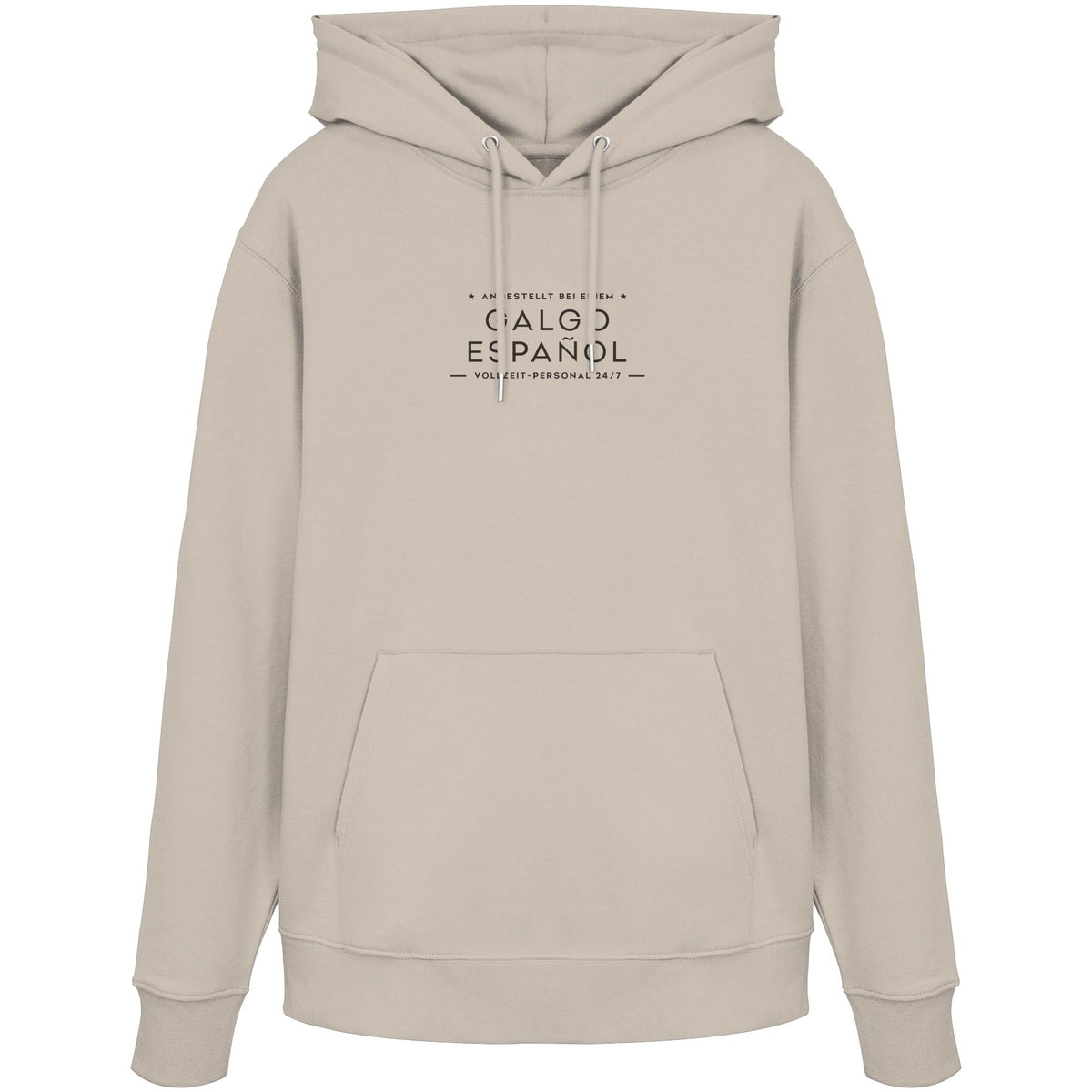 Vollzeit-Personal - Galgo Espanol - Organic Hoodie
