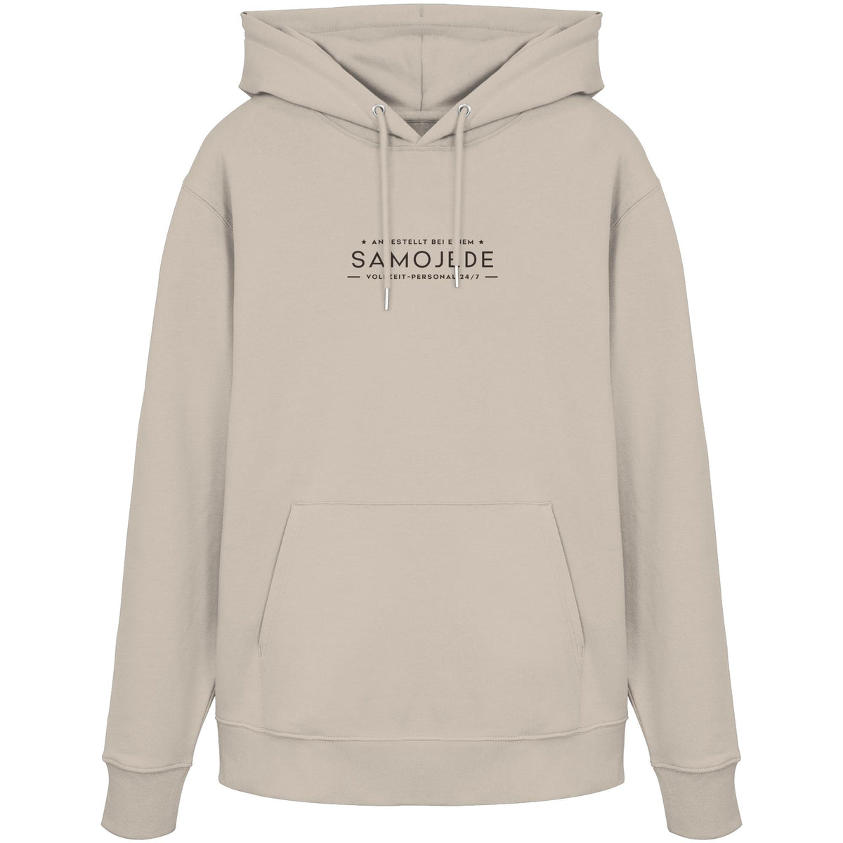 Vollzeit-Personal - Samojede - Organic Hoodie