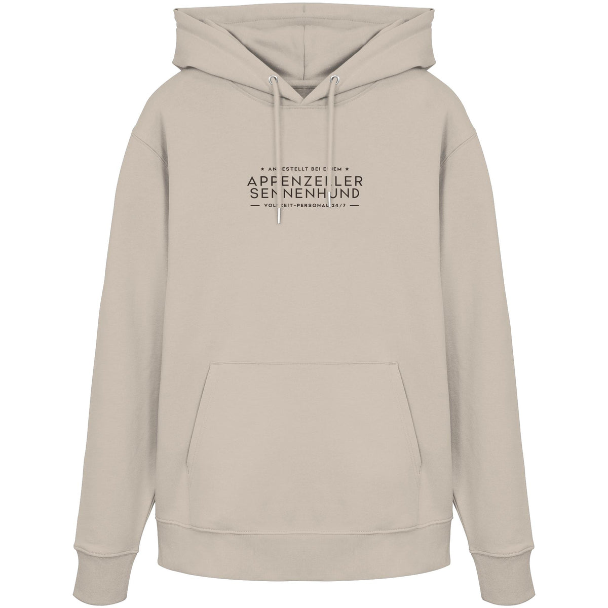 Vollzeit-Personal - Appenzeller Sennenhund - Organic Hoodie