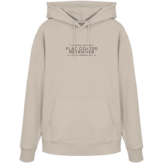 Vollzeit-Personal - Flat Coated Retriever - Organic Hoodie