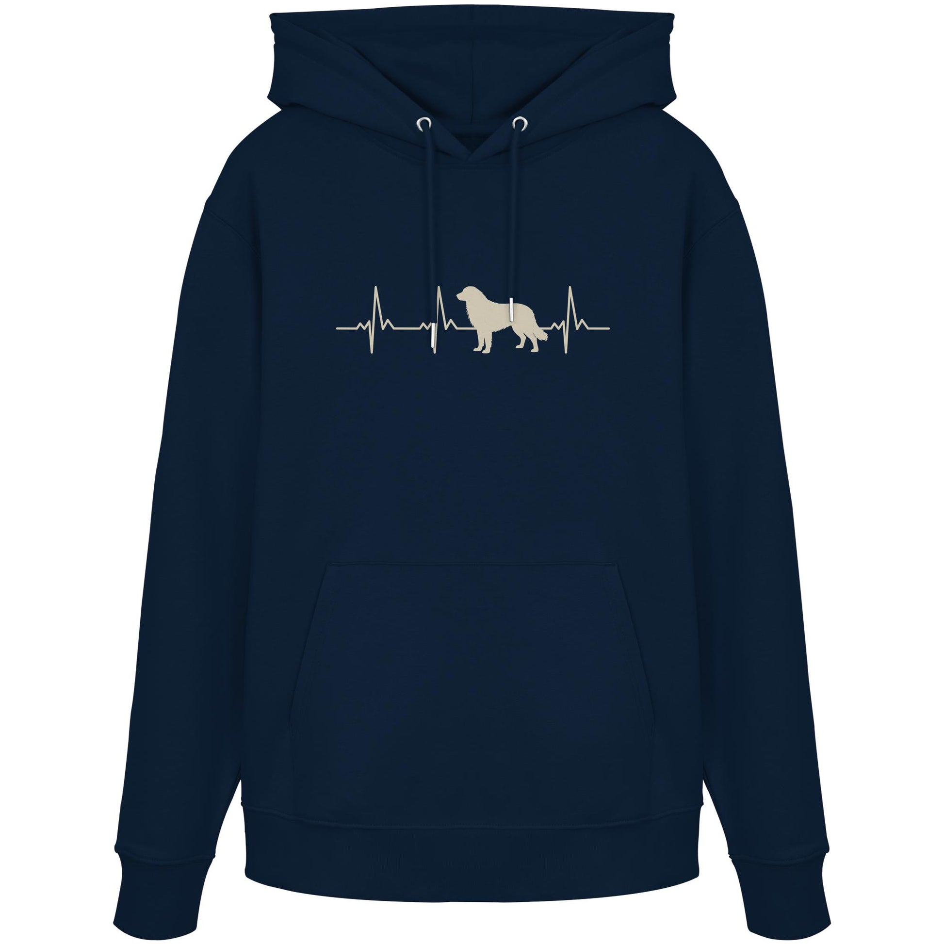 Herzschlag Kuvasz - Organic Hoodie