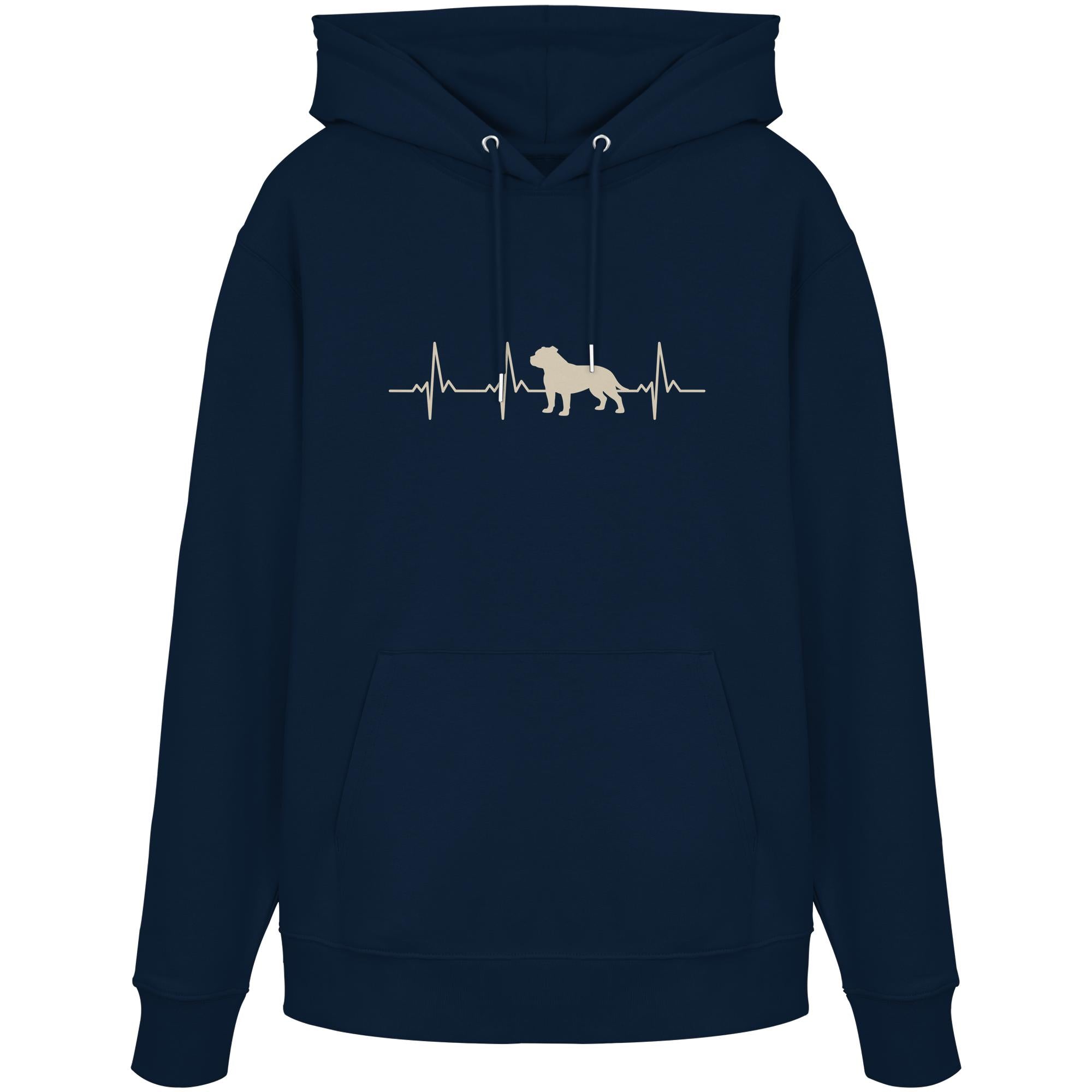 Herzschlag American Bully - Organic Hoodie