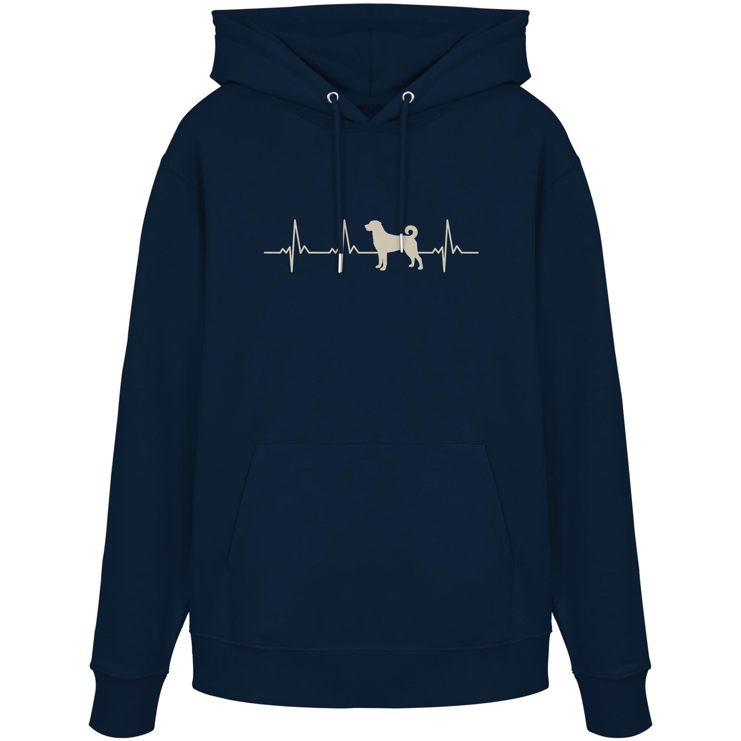Herzschlag Appenzeller Sennenhund - Organic Hoodie