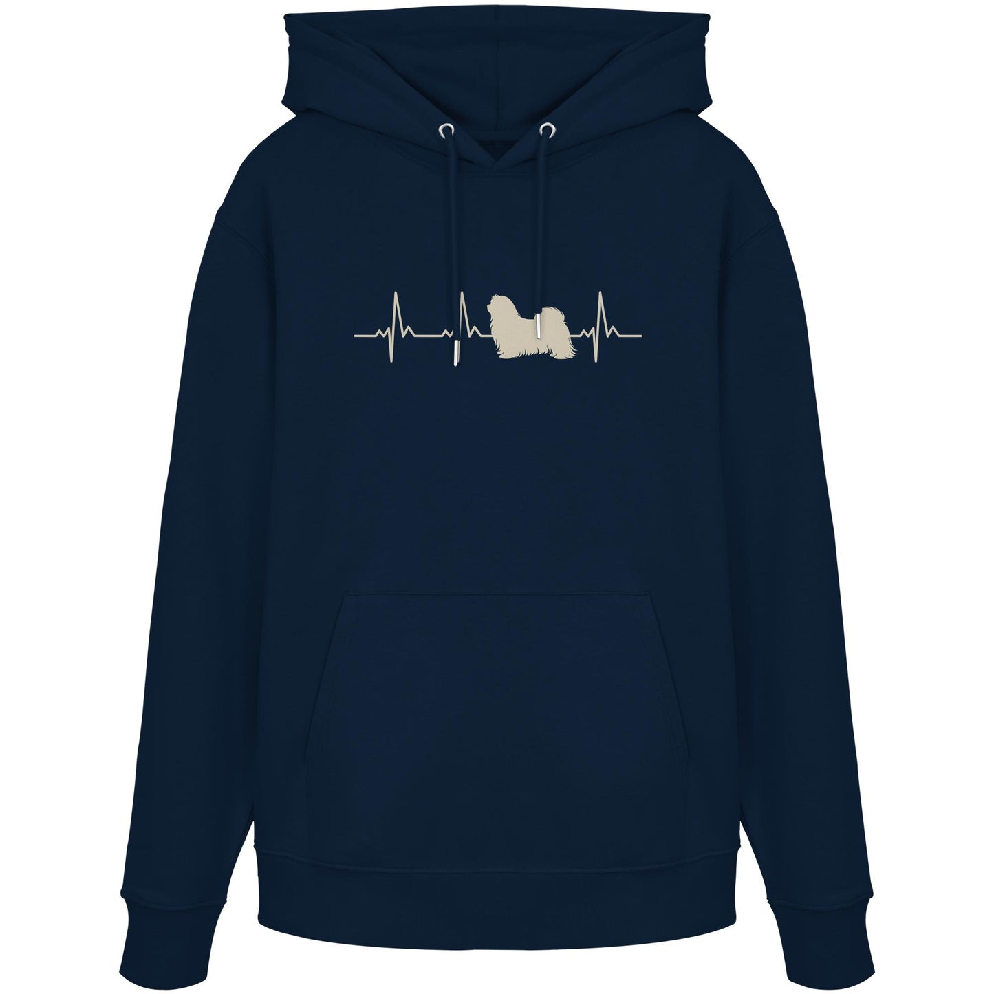 Herzschlag Malteser - Organic Hoodie