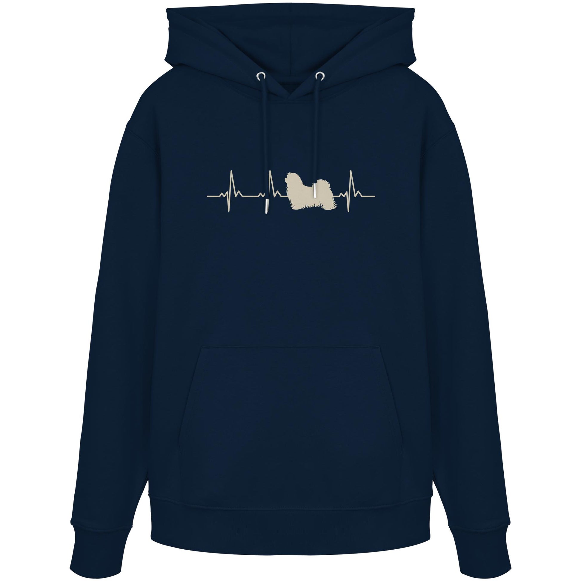 Herzschlag Malteser - Organic Hoodie