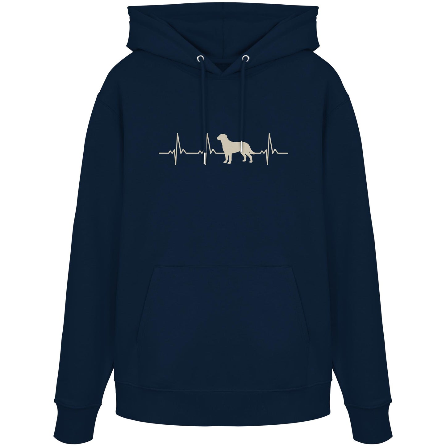 Herzschlag Großer Schweizer Sennenhund - Organic Hoodie