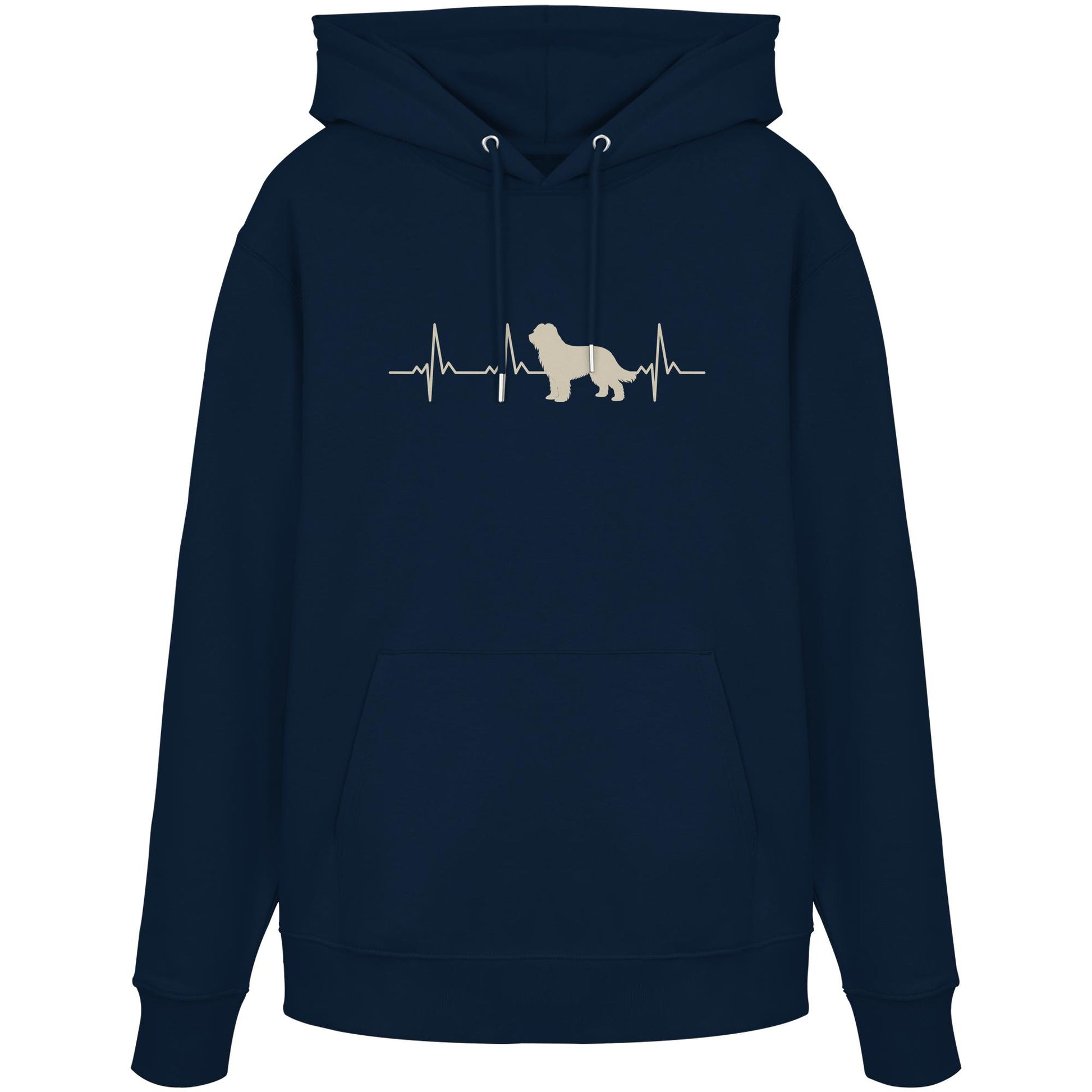 Herzschlag Briard - Organic Hoodie