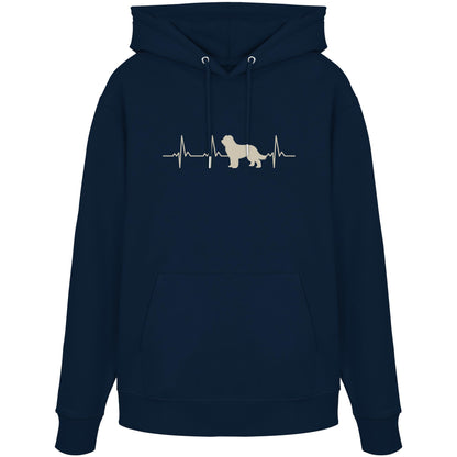 Herzschlag Briard - Organic Hoodie