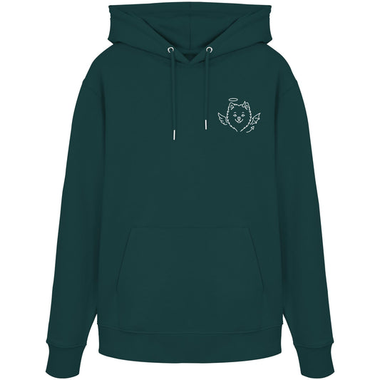 Halo & Horns - Pomeranian - Organic Hoodie