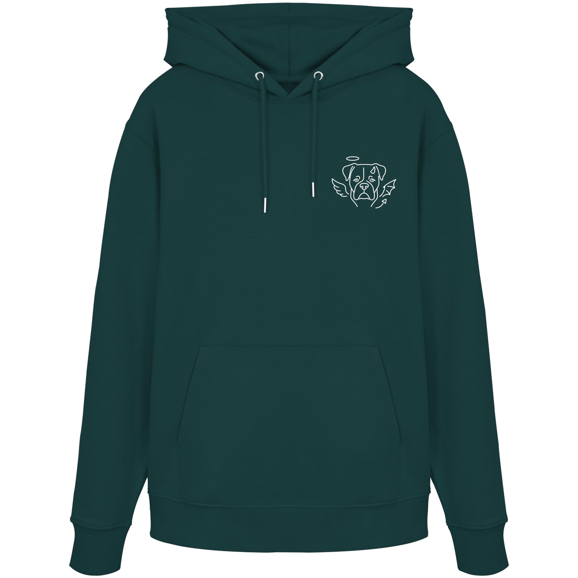 Halo & Horns - Boxer - Organic Hoodie