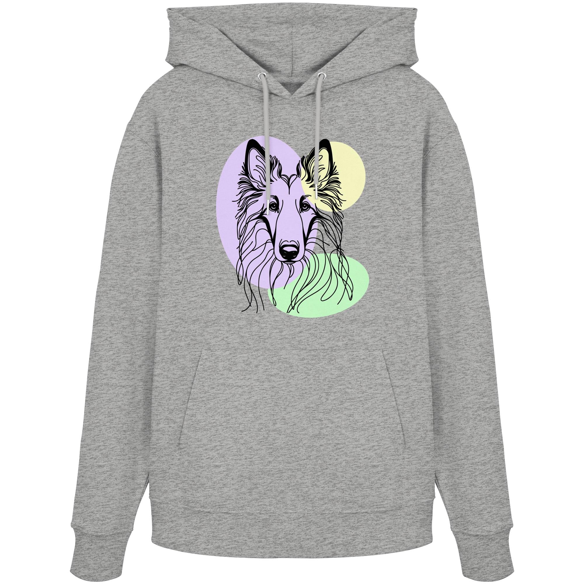 Line Art - Süßer Tervueren - Organic Hoodie