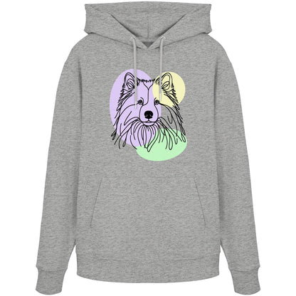 Line Art - Süßer Eurasier - Organic Hoodie