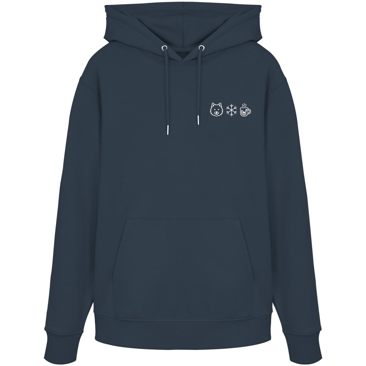 Eurasier - Schneeflocke Glühwein - Organic Hoodie
