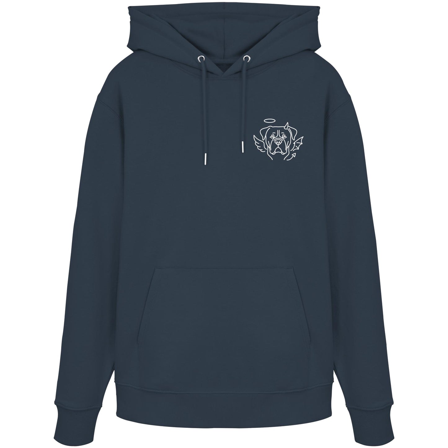 Halo & Horns - Bullmastiff - Organic Hoodie