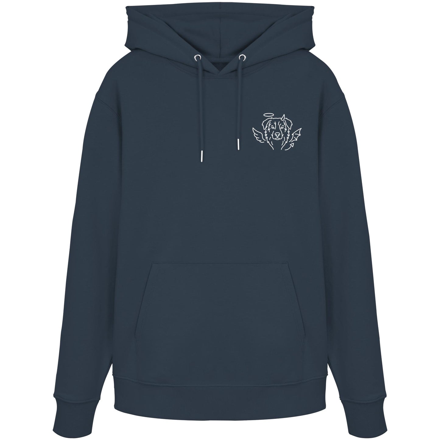 Halo & Horns - Australian Shepherd - Organic Hoodie