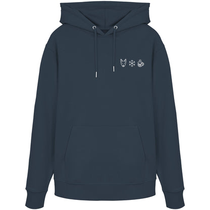 Australian Kelpie - Schneeflocke Glühwein - Organic Hoodie