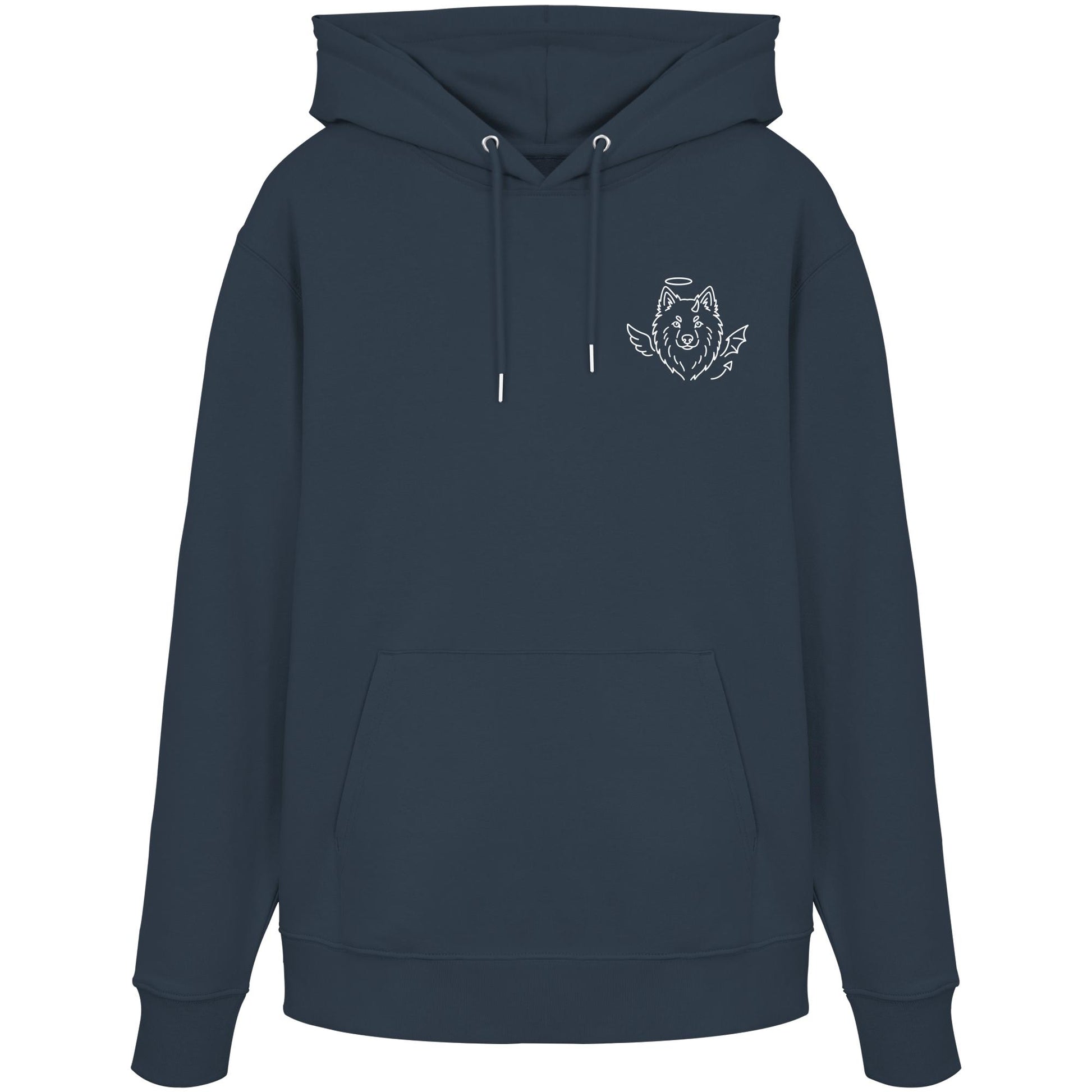 Halo & Horns - Wolfsspitz - Organic Hoodie