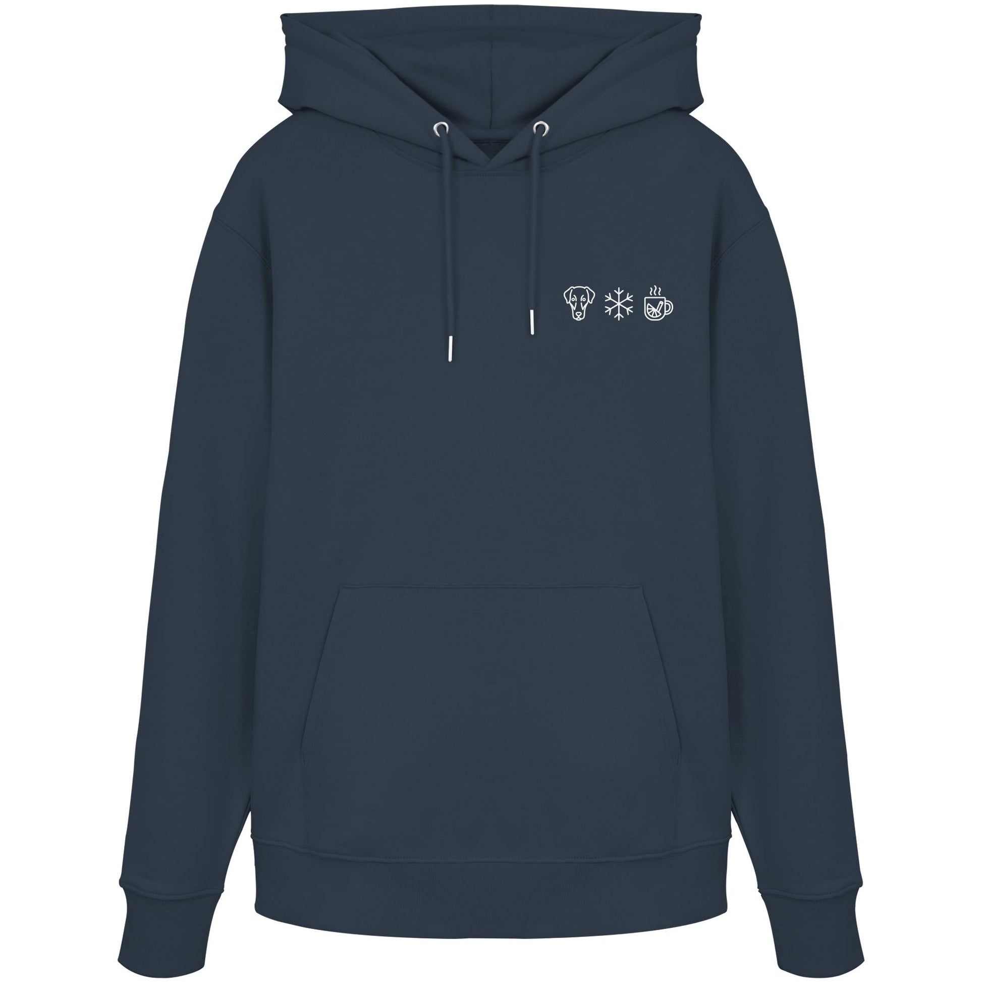 Dobermann - Schneeflocke Glühwein - Organic Hoodie