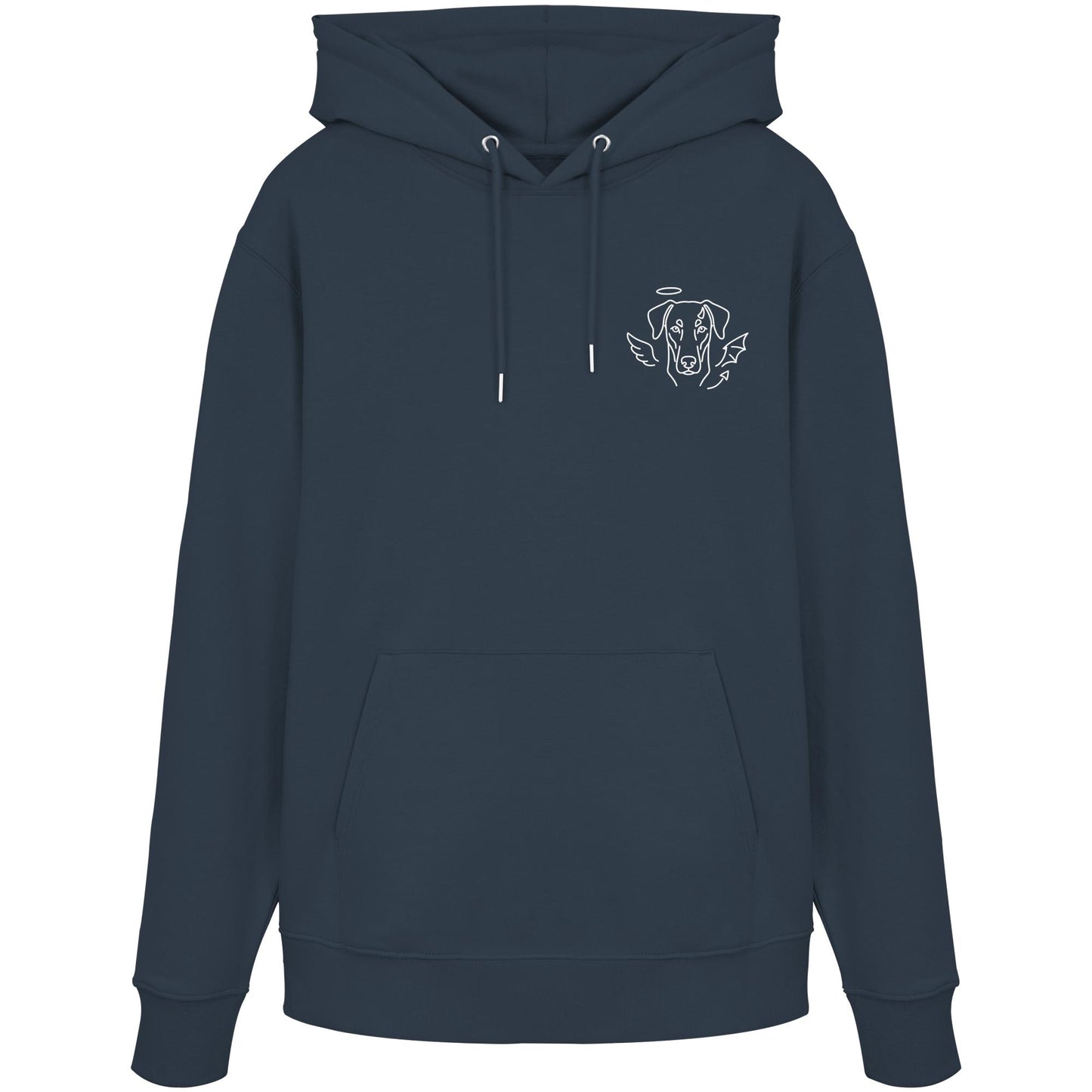 Halo & Horns - Dobermann - Organic Hoodie