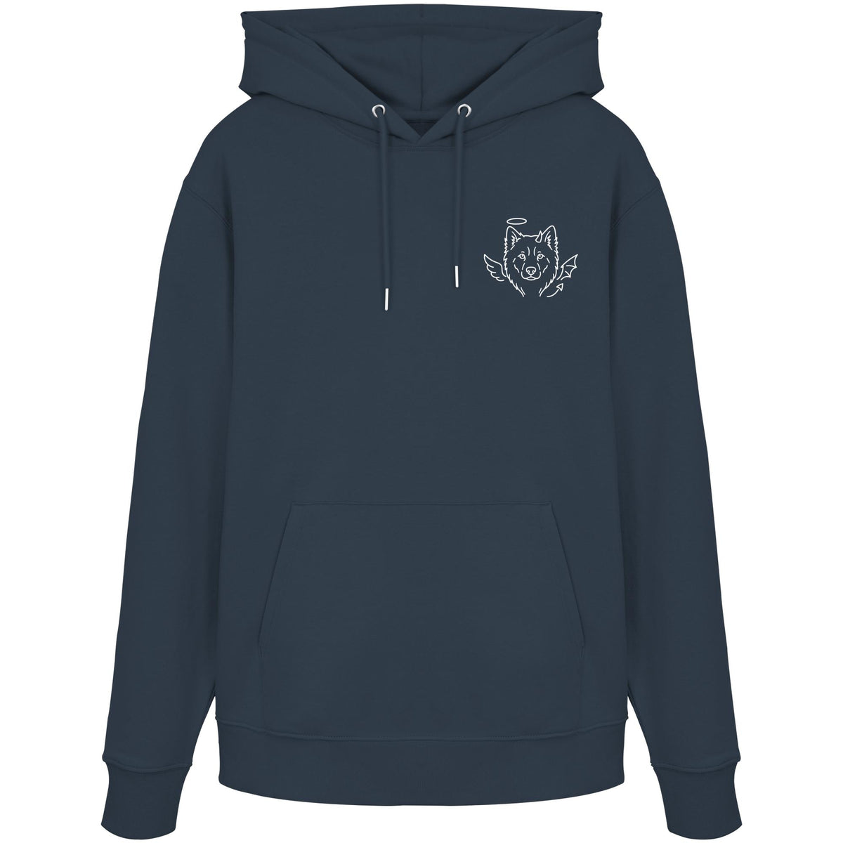 Halo & Horns - Eurasier - Organic Hoodie