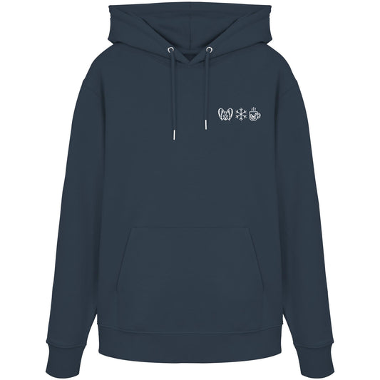 Papillon - Schneeflocke Glühwein - Organic Hoodie