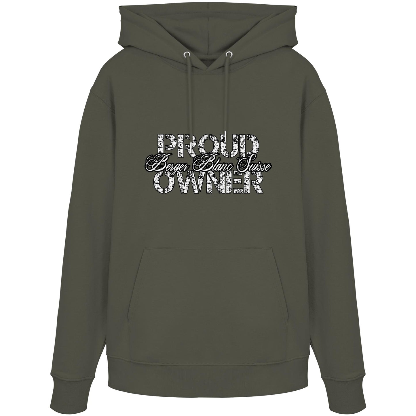 Proud Berger Blanc Suisse Owner – Organic Hoodie