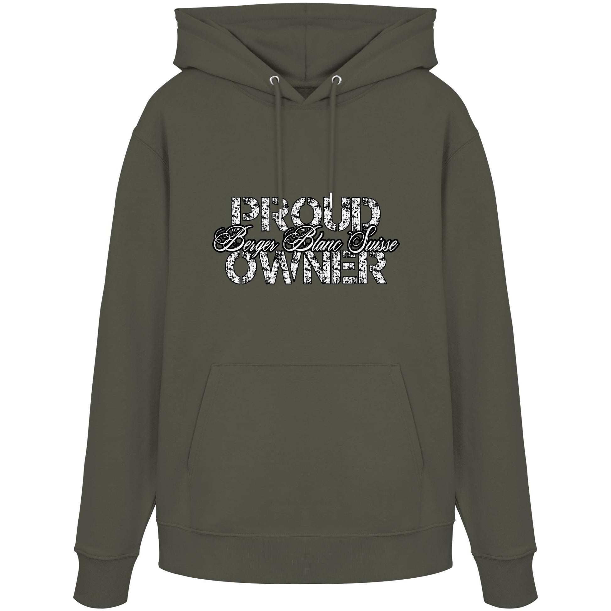Proud Berger Blanc Suisse Owner – Organic Hoodie
