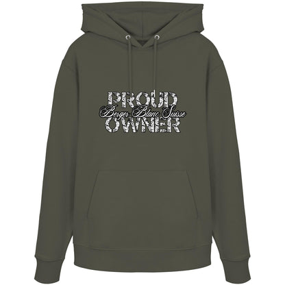 Proud Berger Blanc Suisse Owner – Organic Hoodie