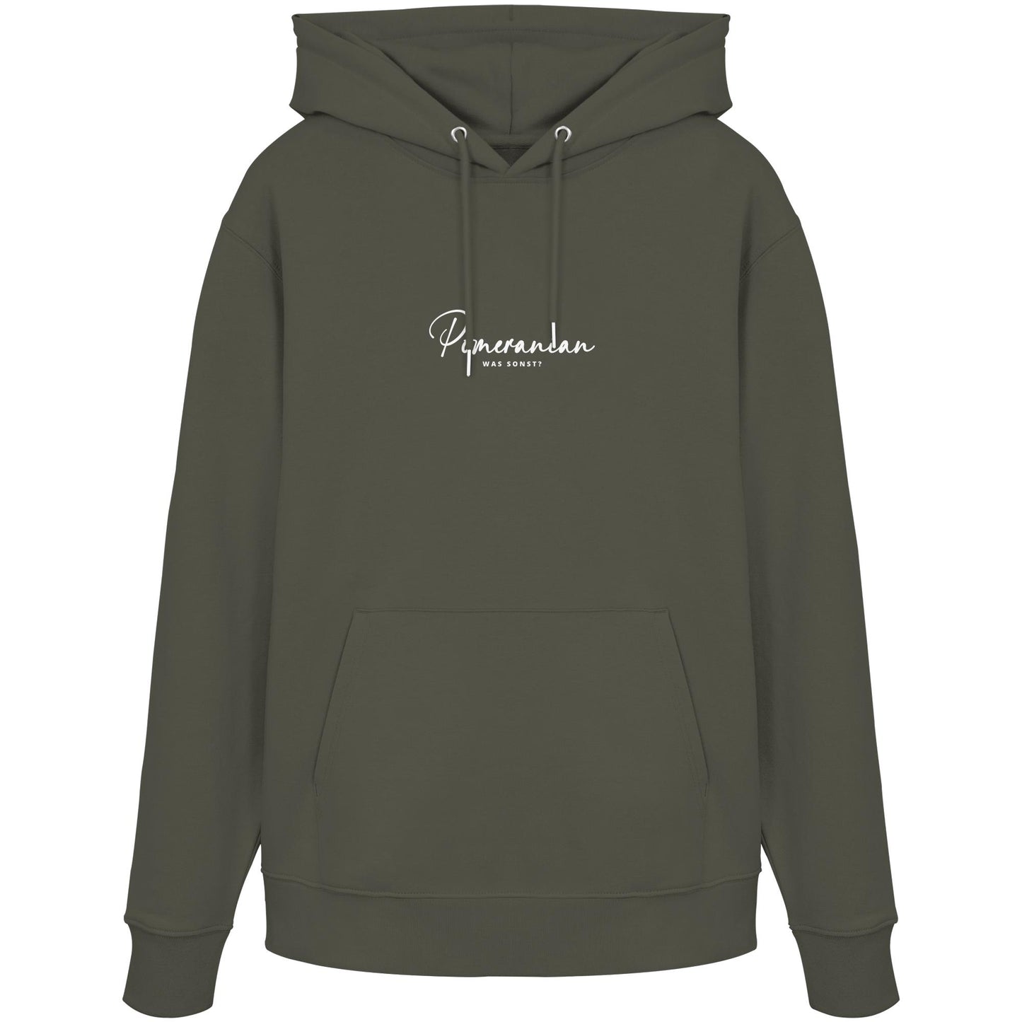 Was sonst? Pomeranian - Organic Hoodie