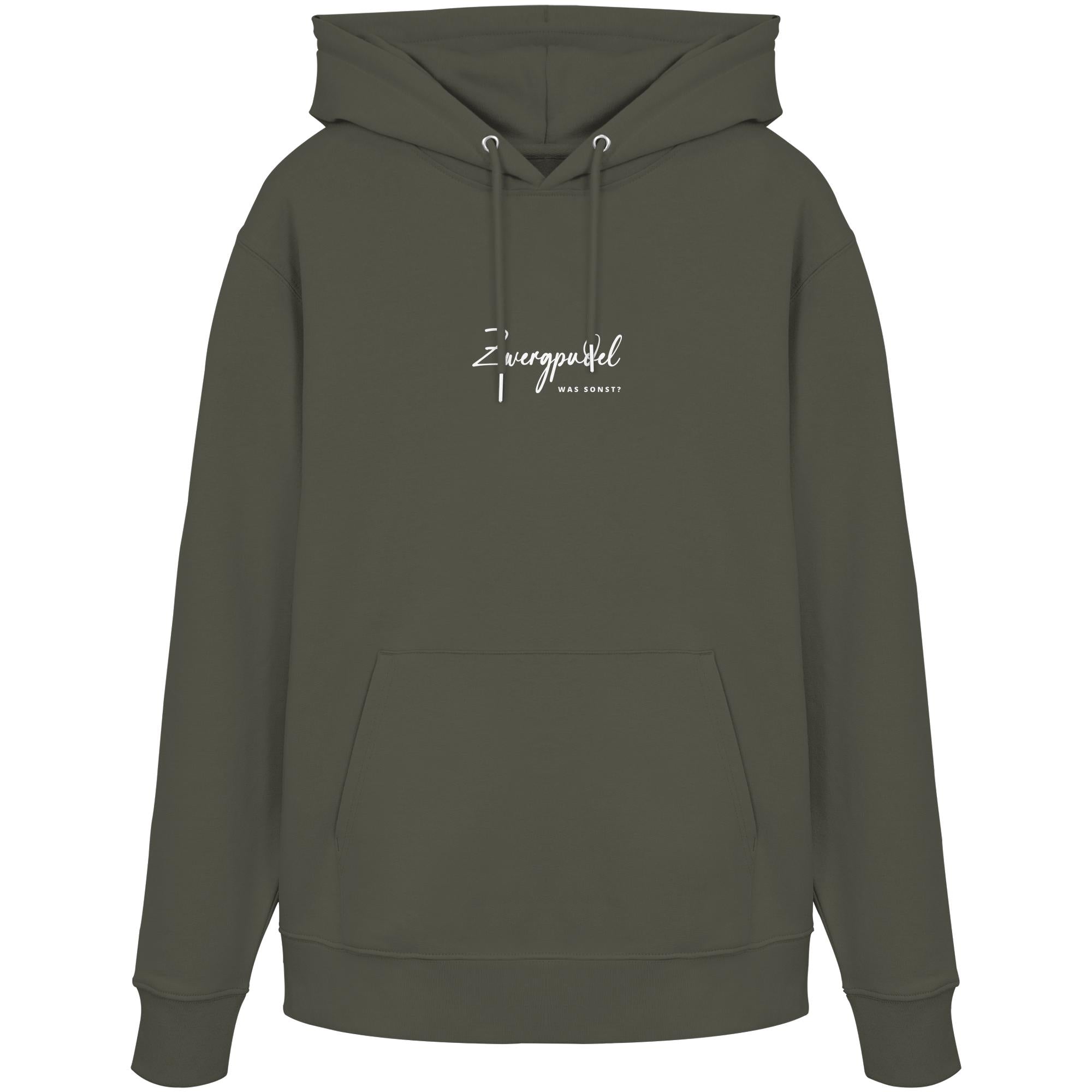 Was sonst? Zwergpudel - Organic Hoodie