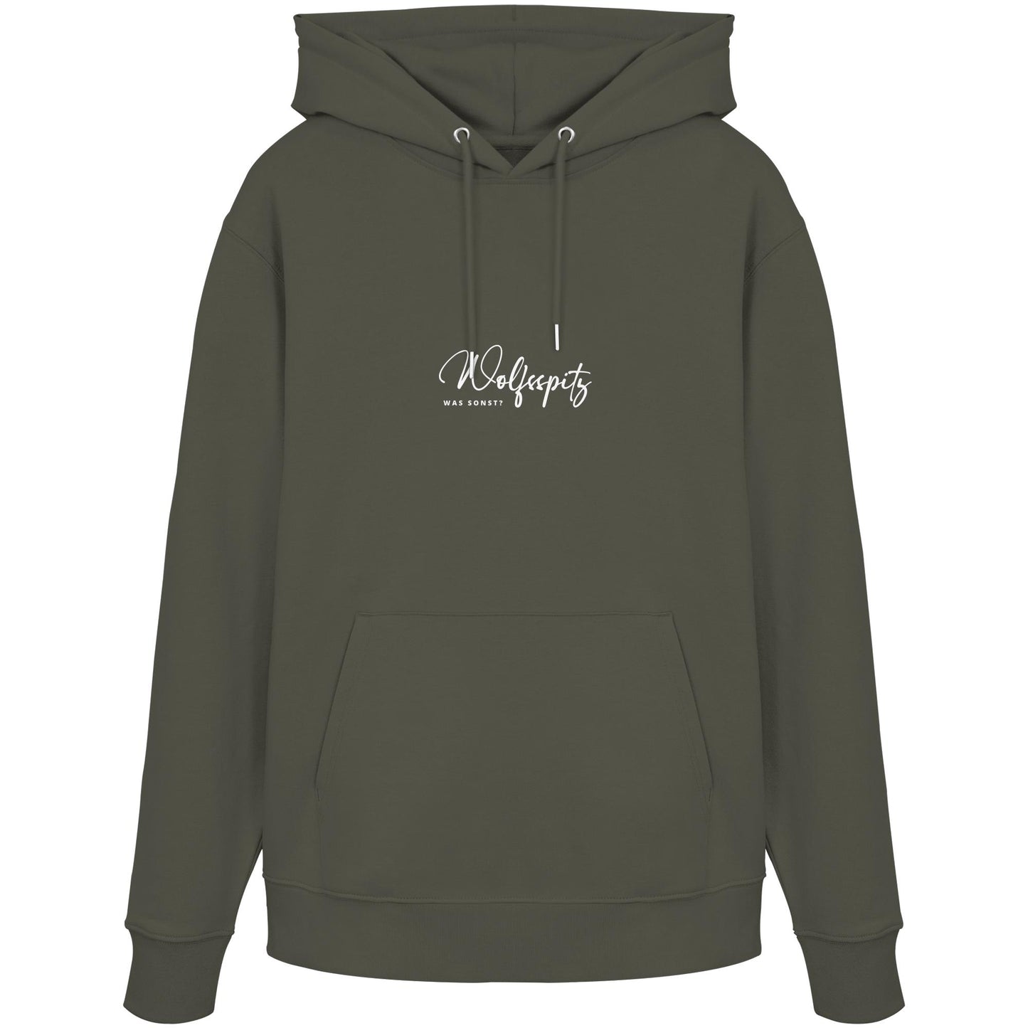 Was sonst? Wolfsspitz - Organic Hoodie