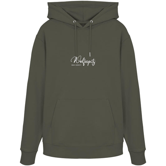 Was sonst? Wolfsspitz - Organic Hoodie
