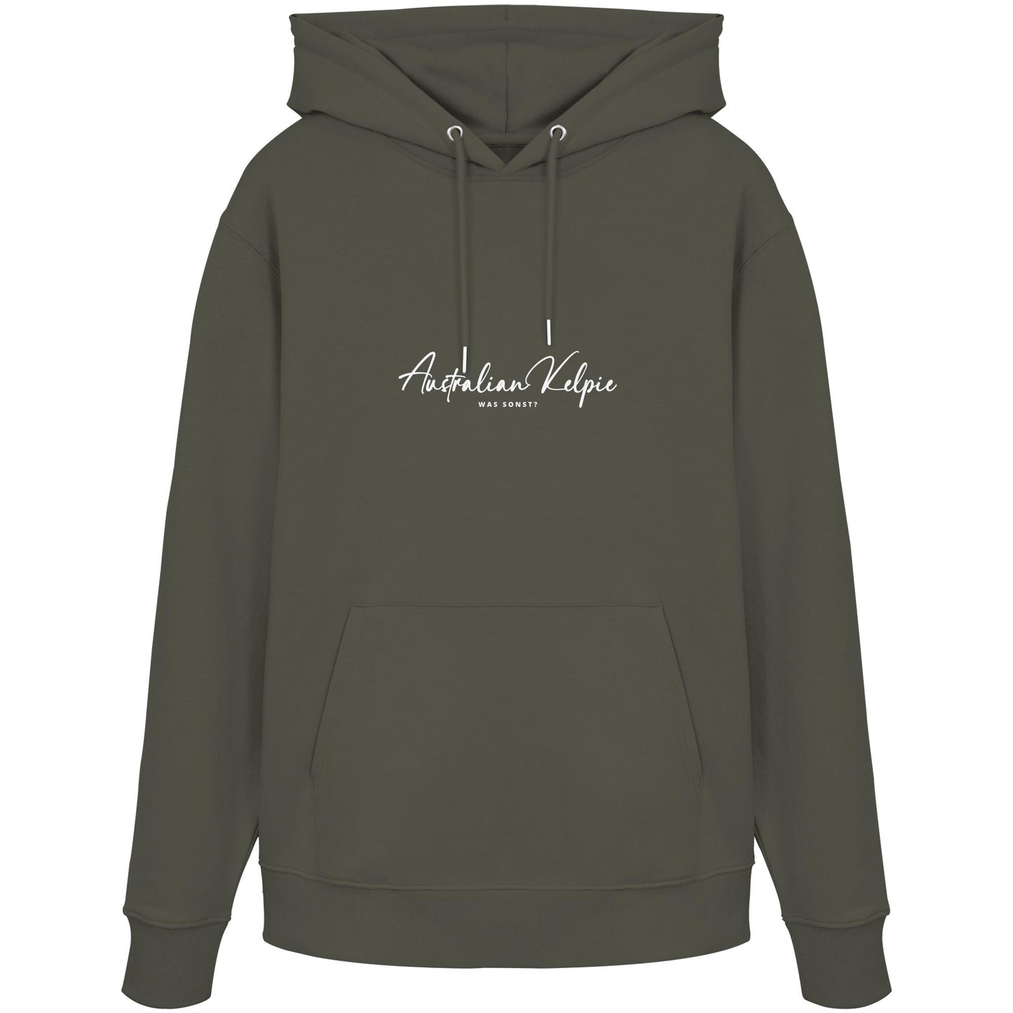 Was sonst? Australian Kelpie - Organic Hoodie