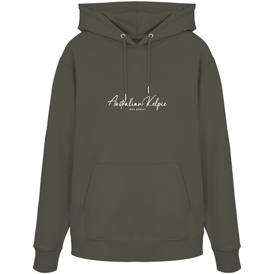 Was sonst? Australian Kelpie - Organic Hoodie