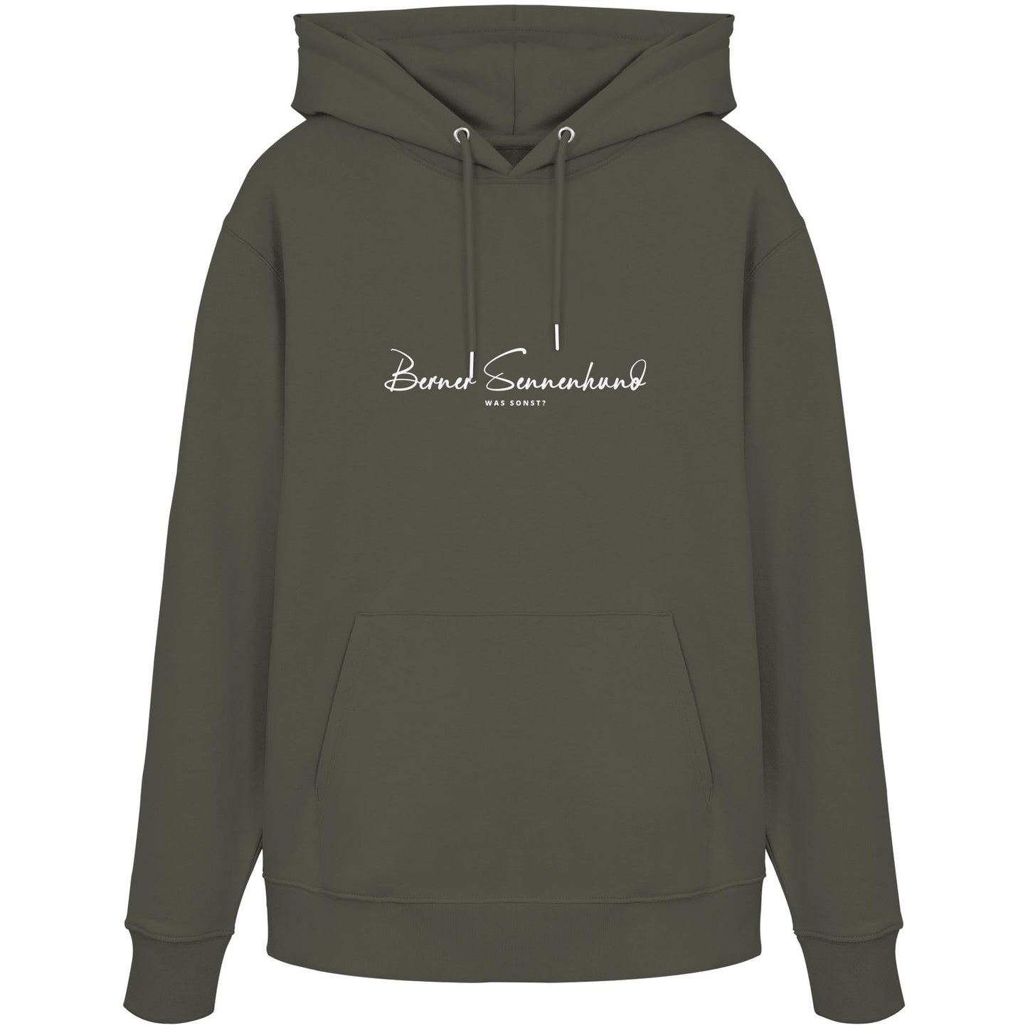 Was sonst? Berner Sennenhund - Organic Hoodie