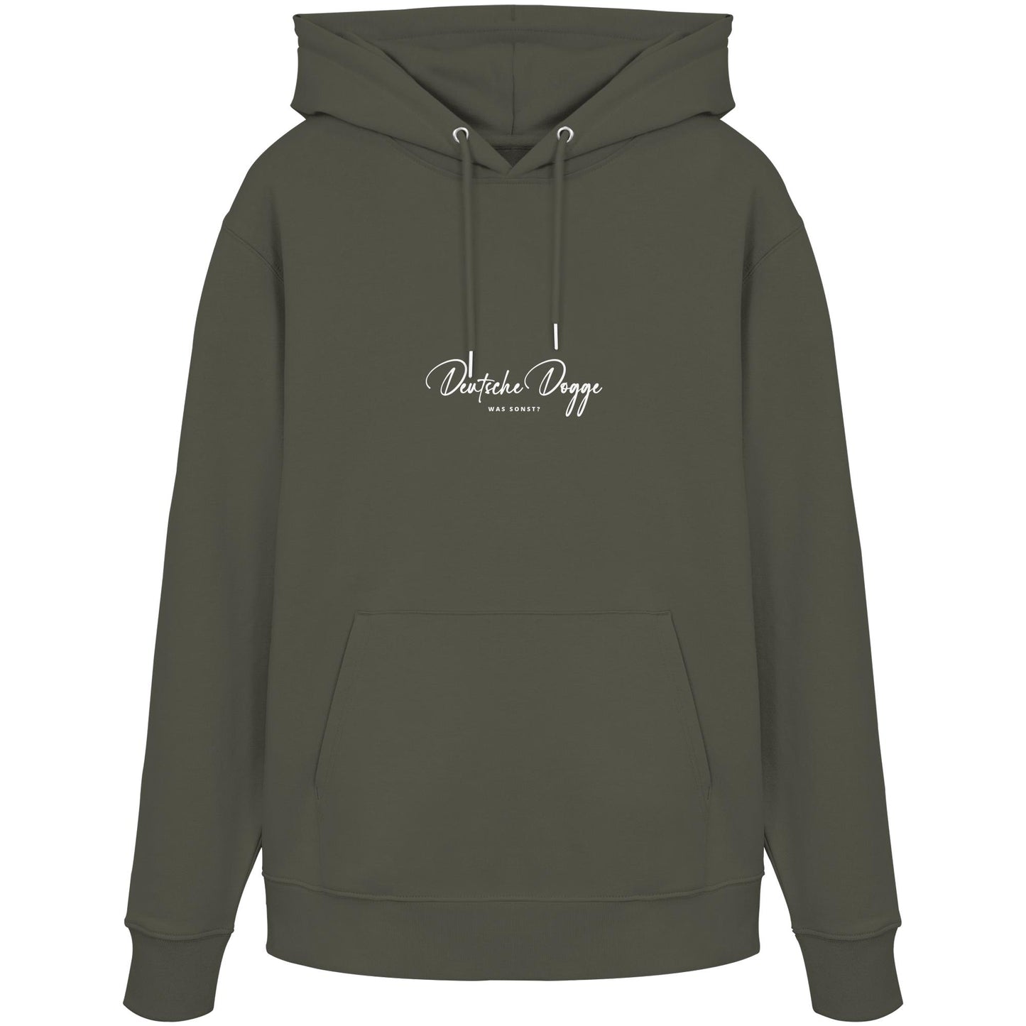Was sonst? Deutsche Dogge - Organic Hoodie