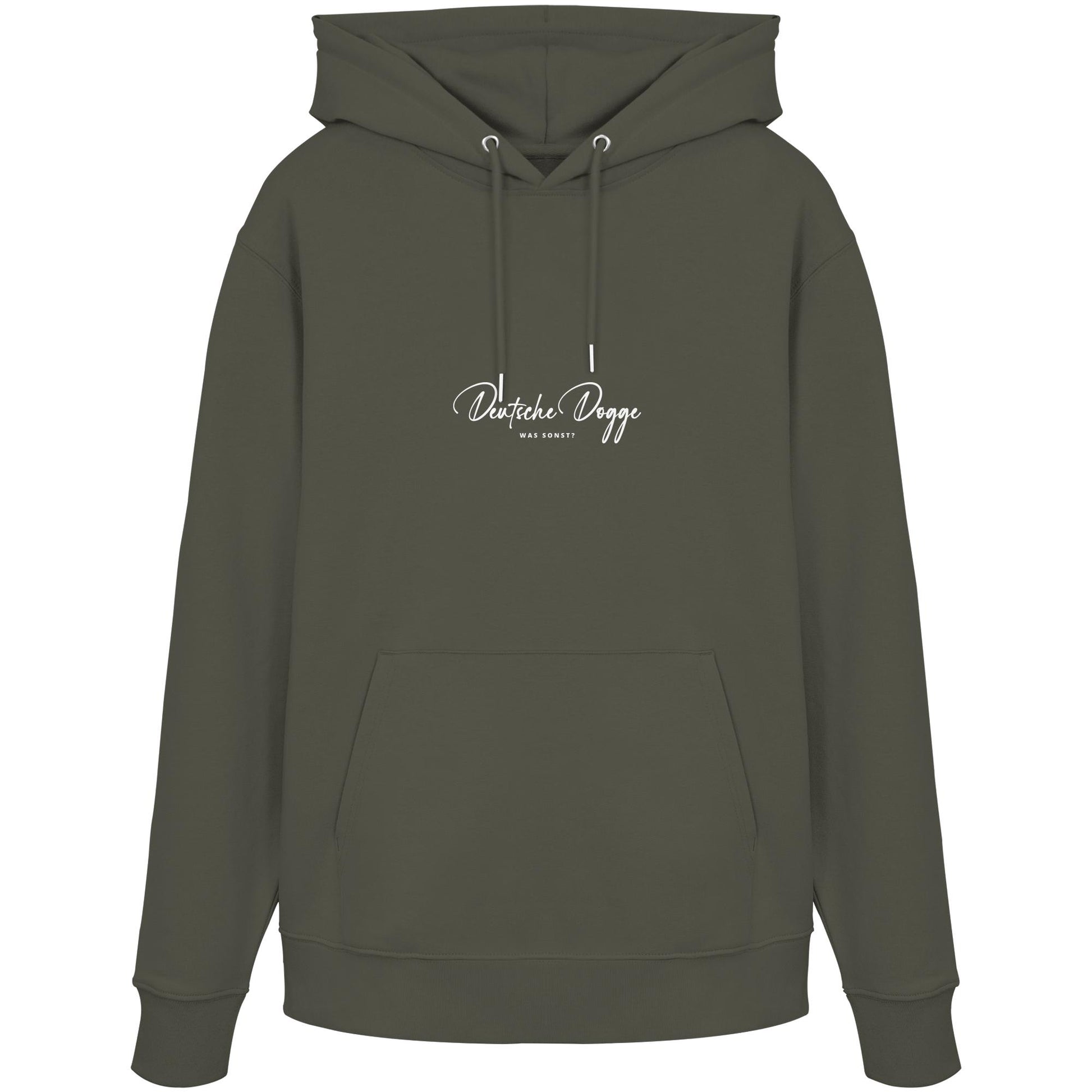 Was sonst? Deutsche Dogge - Organic Hoodie