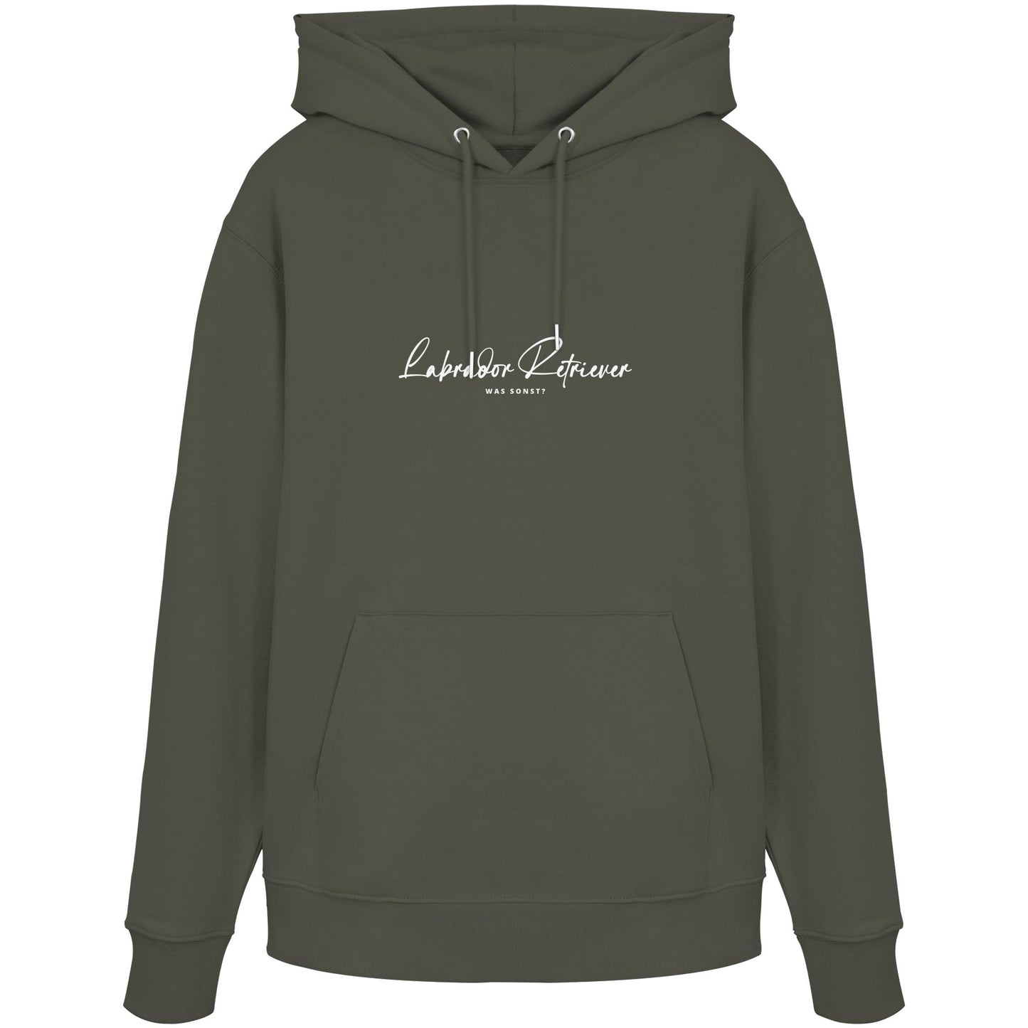 Was sonst? Labrador Retriever - Organic Hoodie