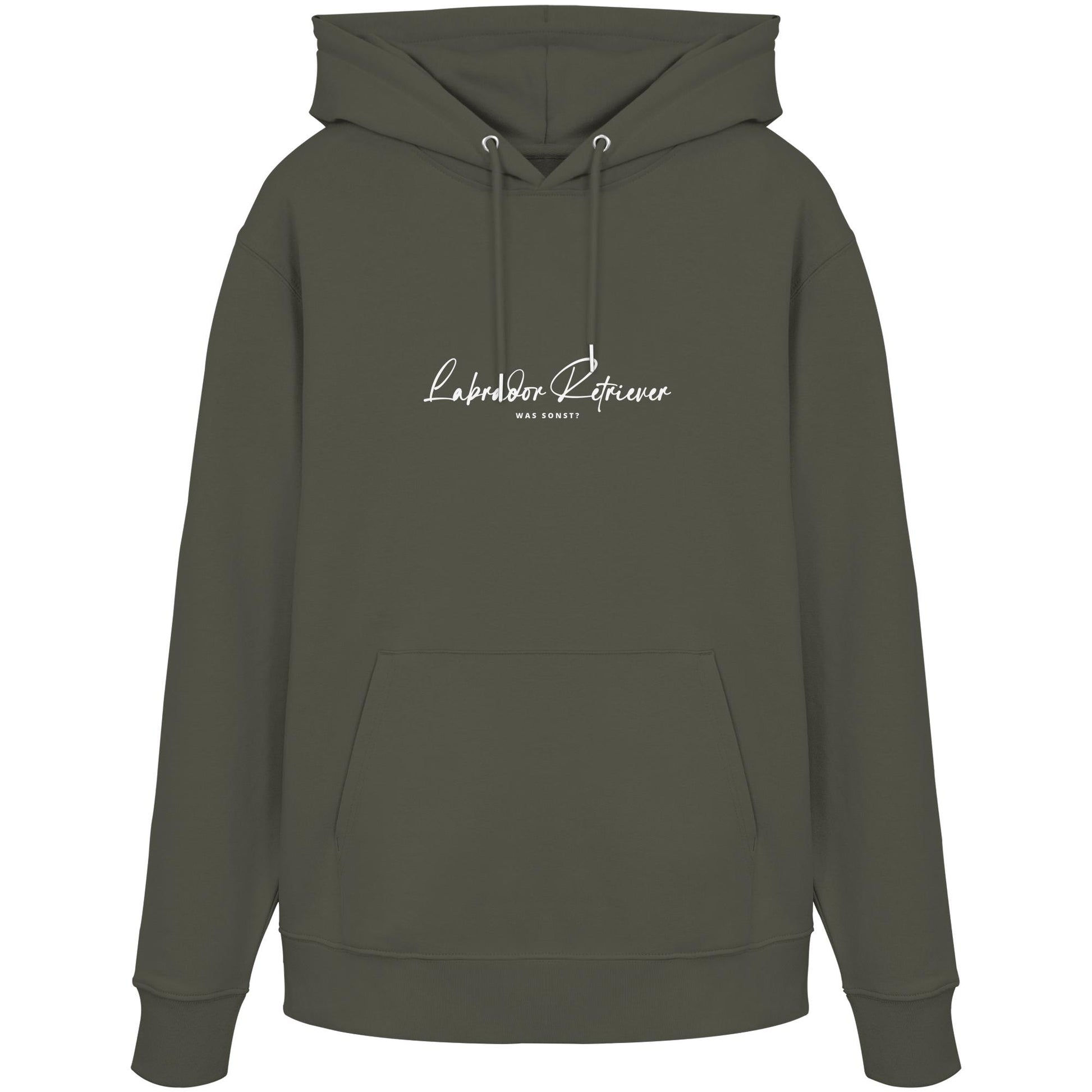 Was sonst? Labrador Retriever - Organic Hoodie