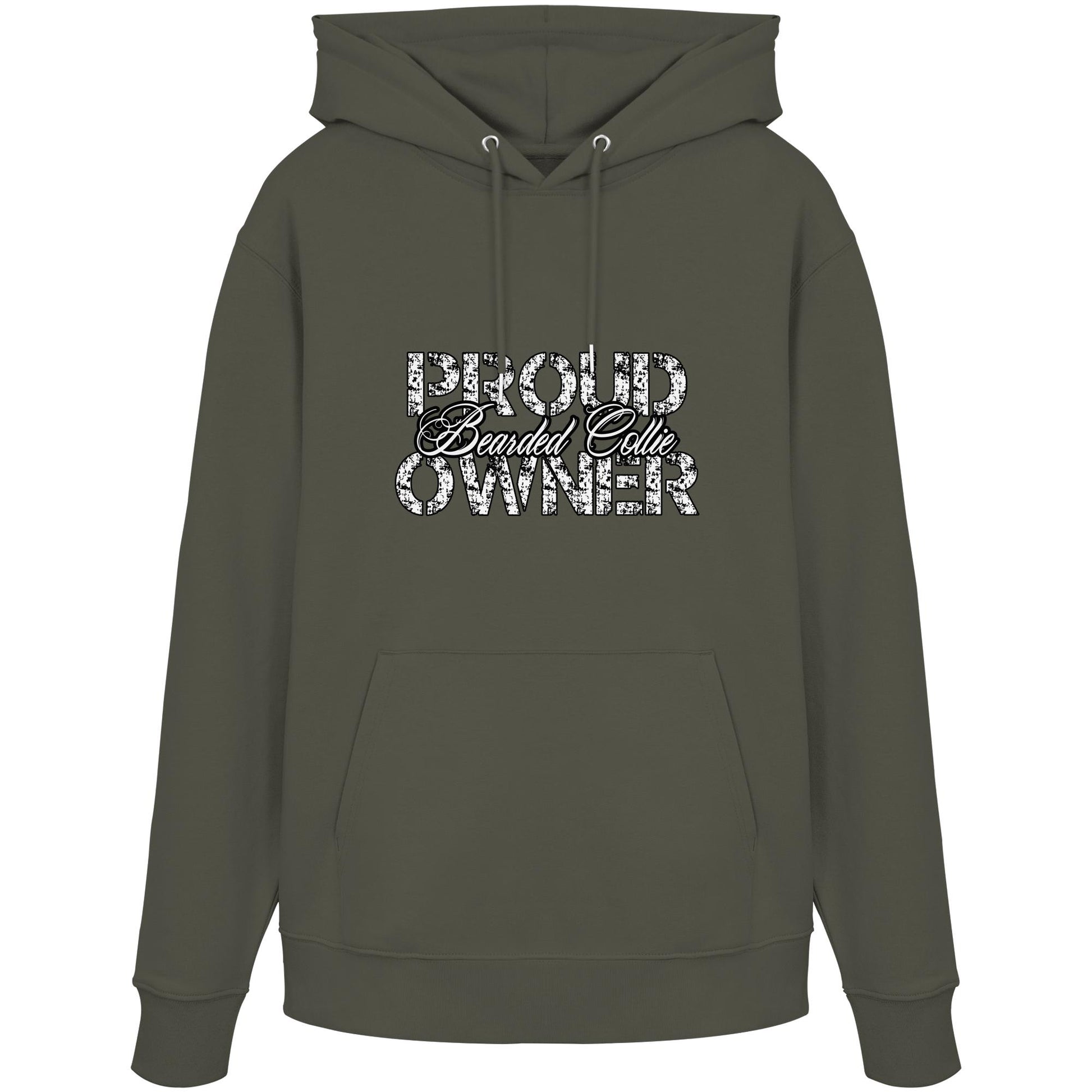 Proud Bearded Collie Owner – Organic Hoodie