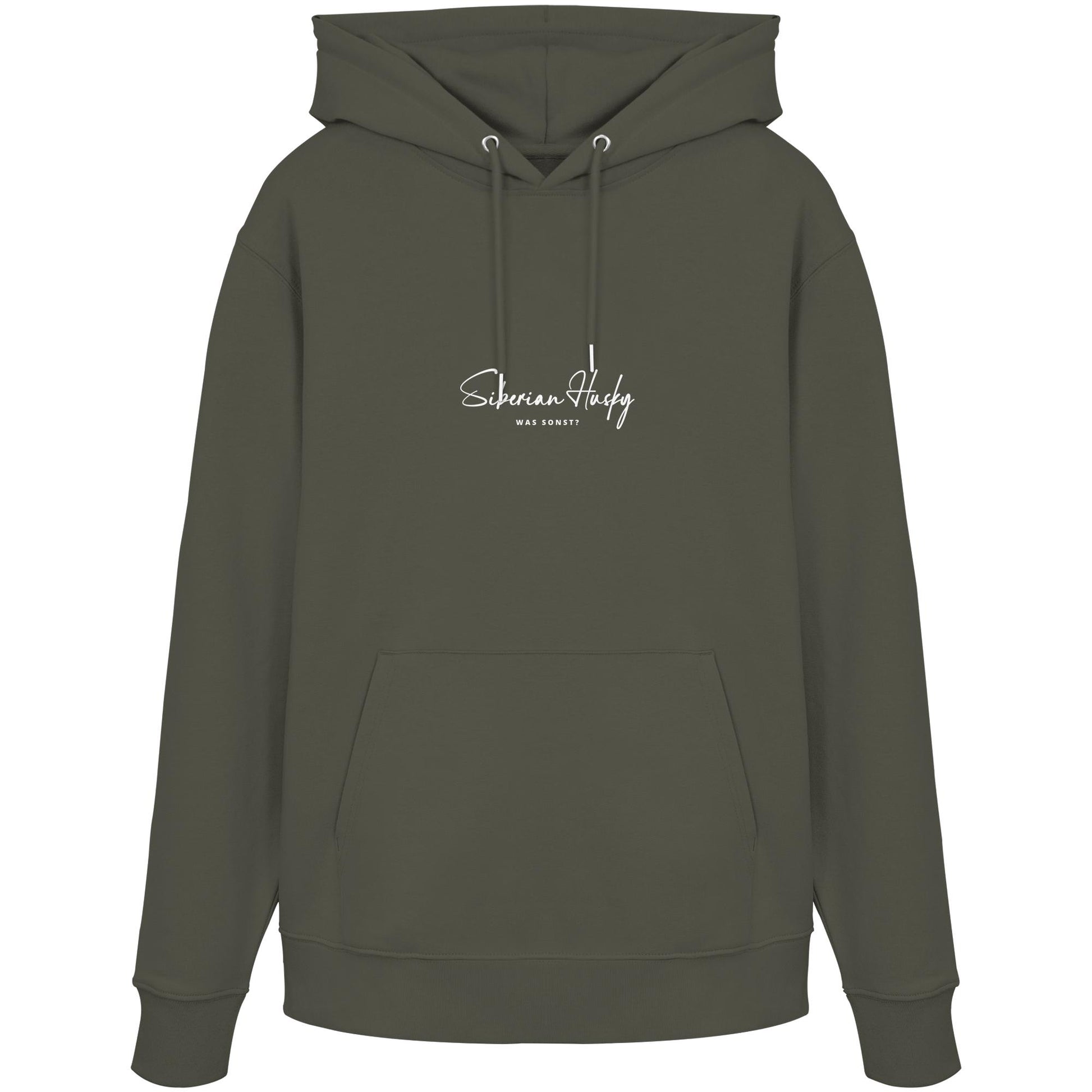 Was sonst? Siberian Husky - Organic Hoodie