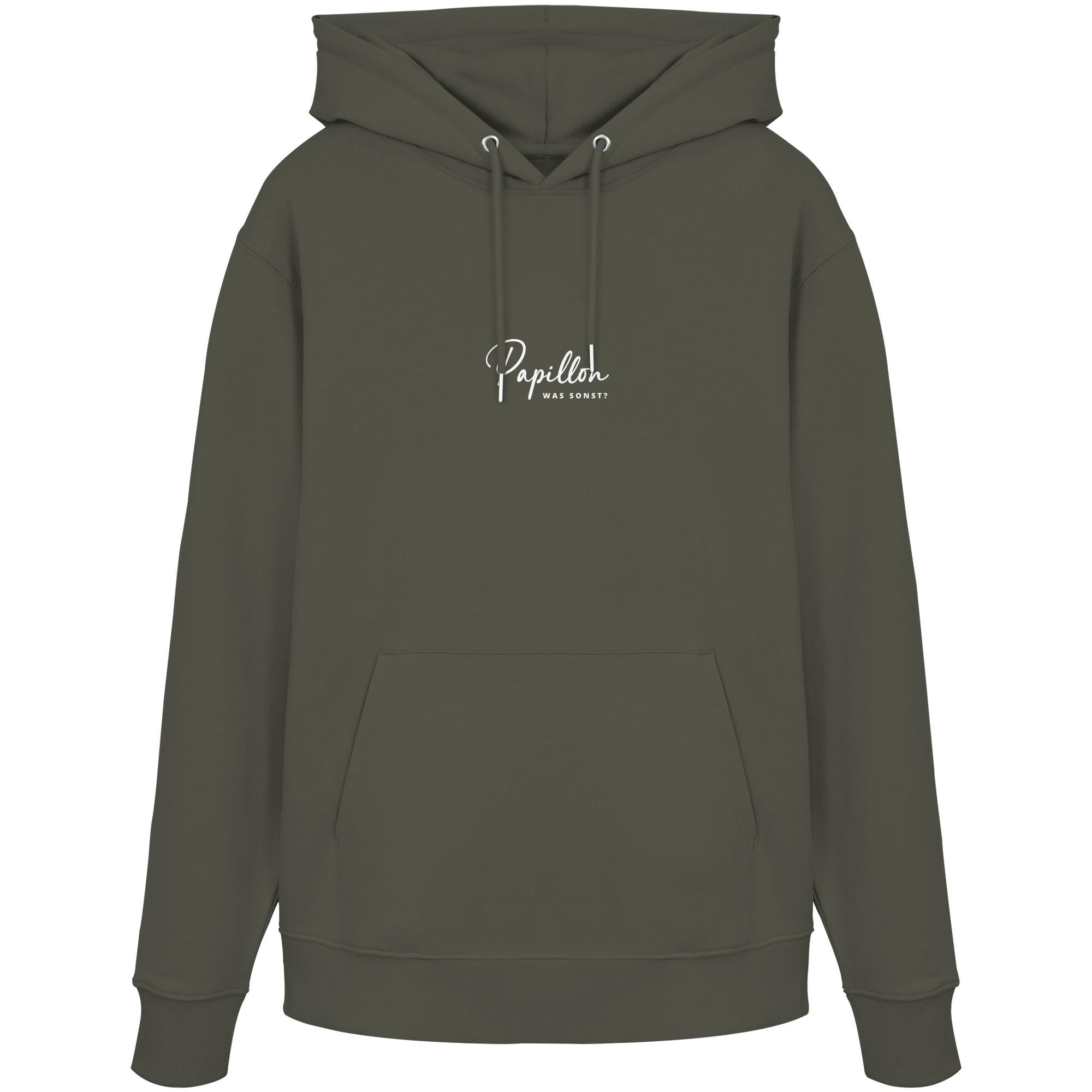 Was sonst? Papillon - Organic Hoodie