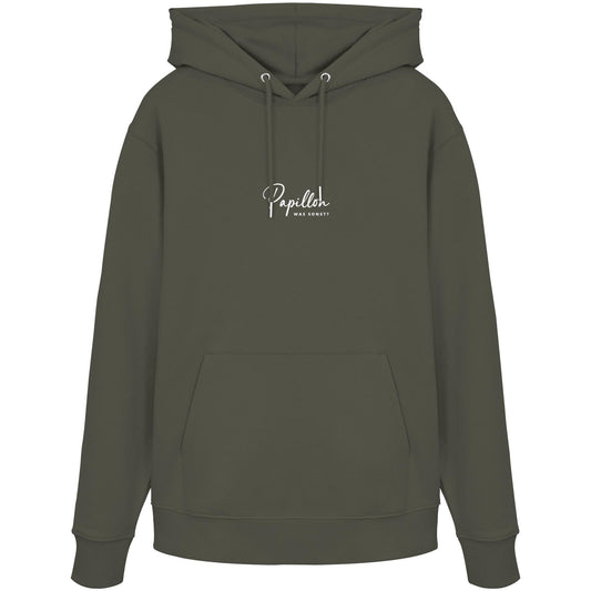Was sonst? Papillon - Organic Hoodie