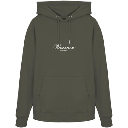 Was sonst? Weimaraner - Organic Hoodie