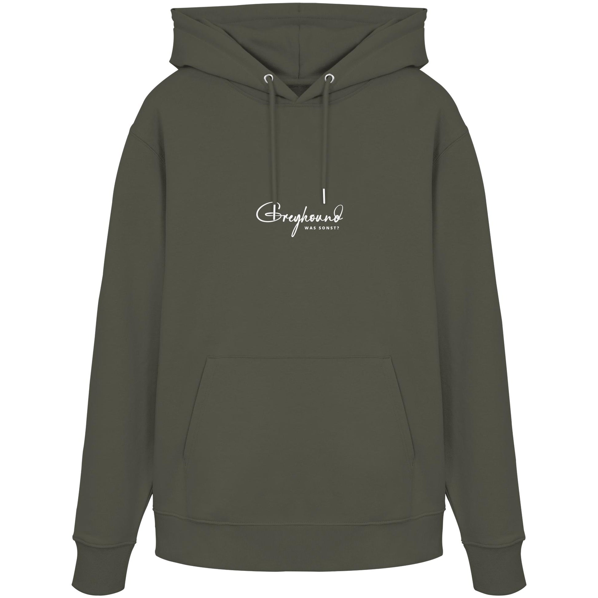 Was sonst? Greyhound - Organic Hoodie