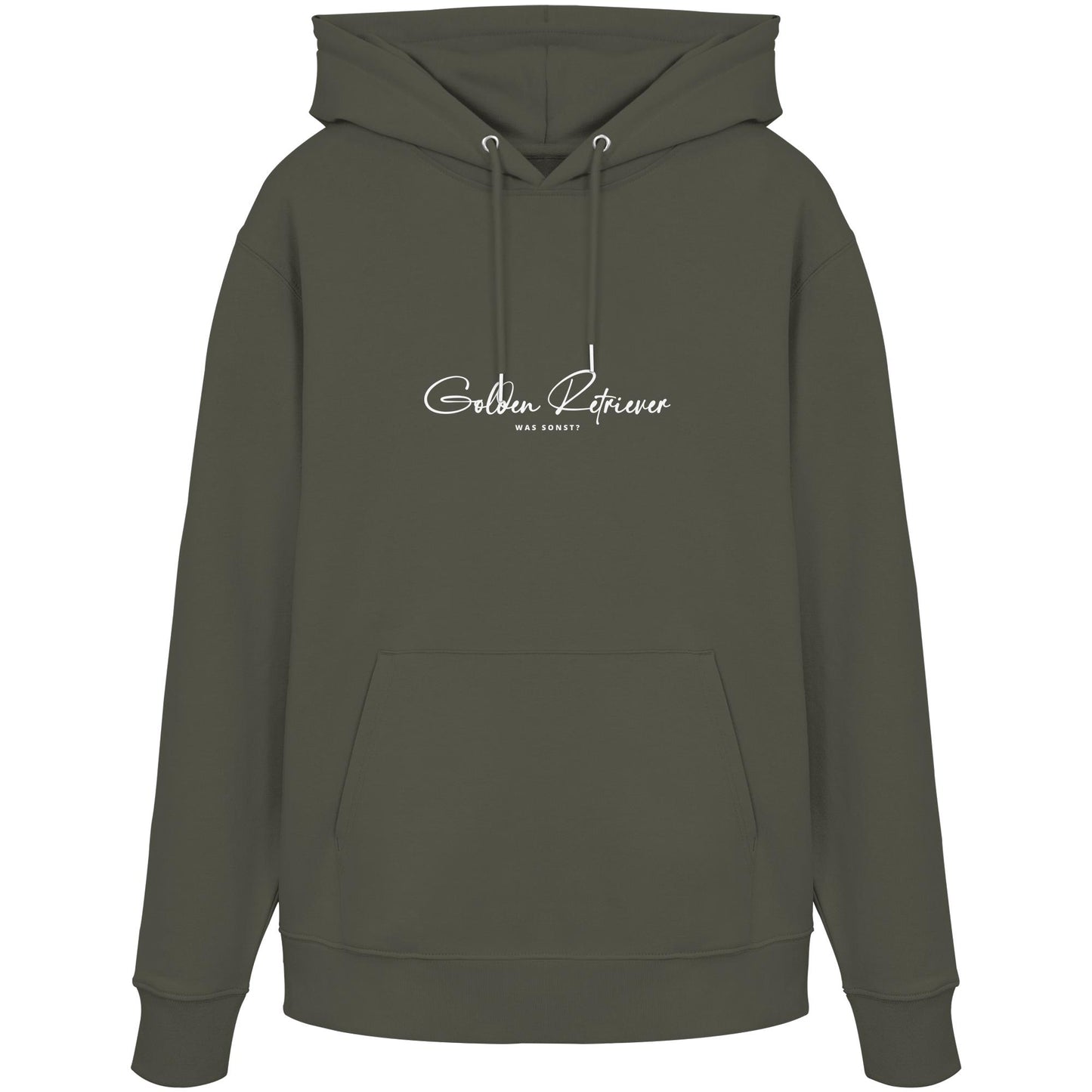 Was sonst? Golden Retriever - Organic Hoodie