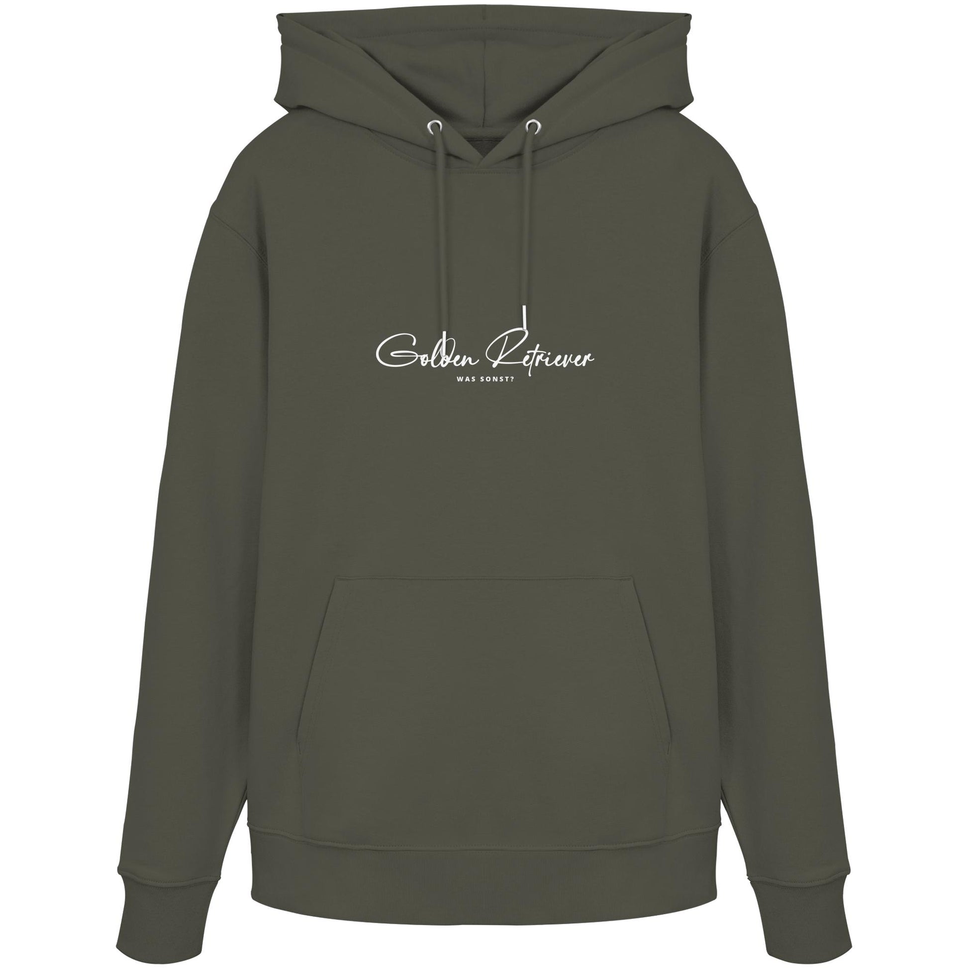 Was sonst? Golden Retriever - Organic Hoodie