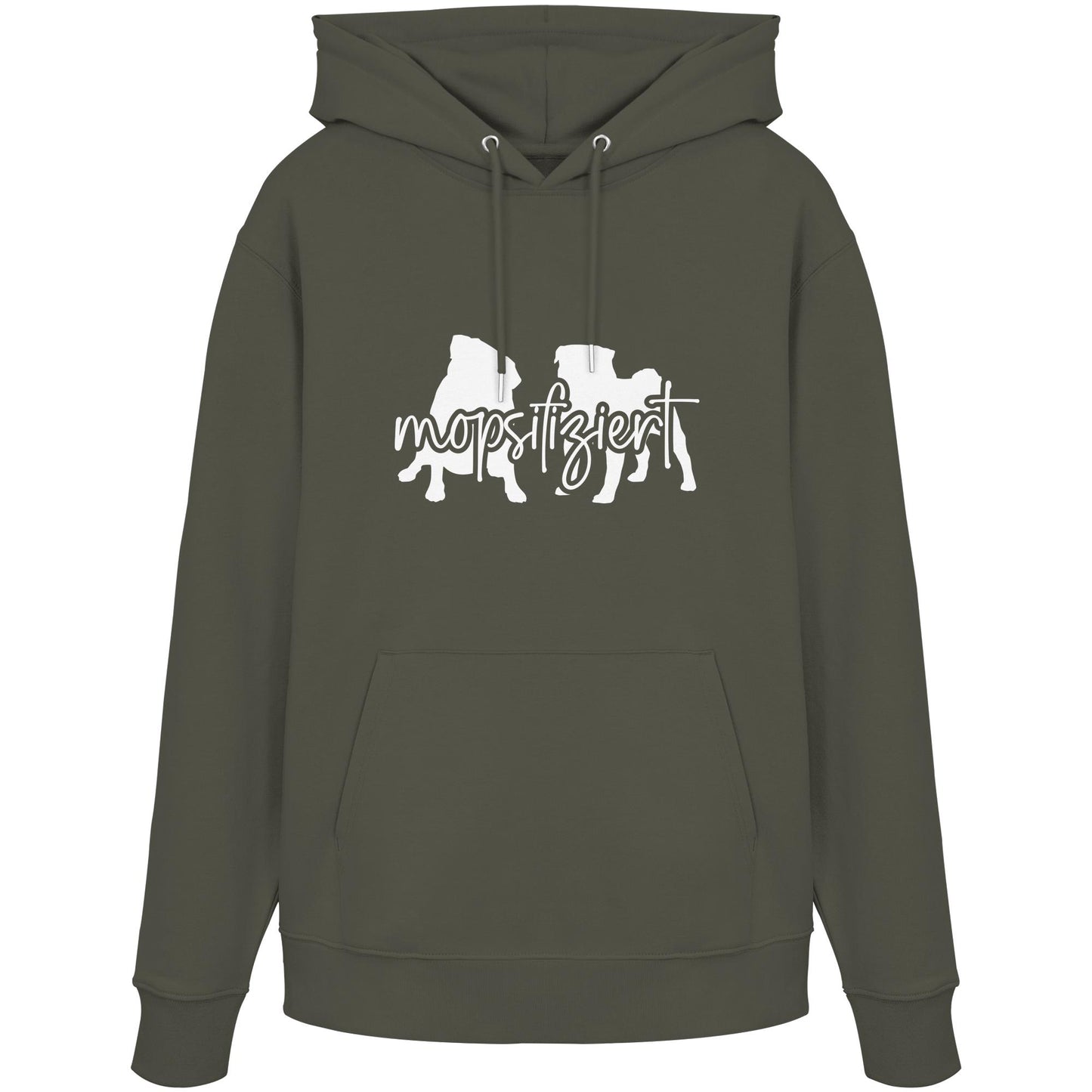 mopsifiziert - Organic Hoodie