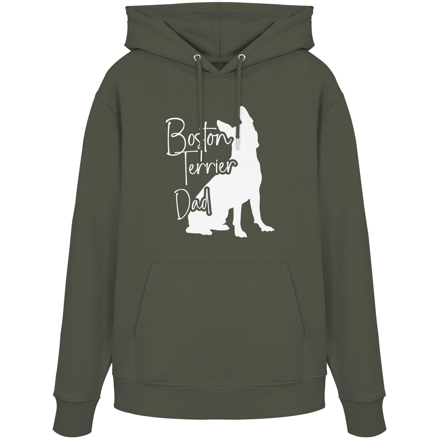 Boston Terrier Dad - Organic Hoodie