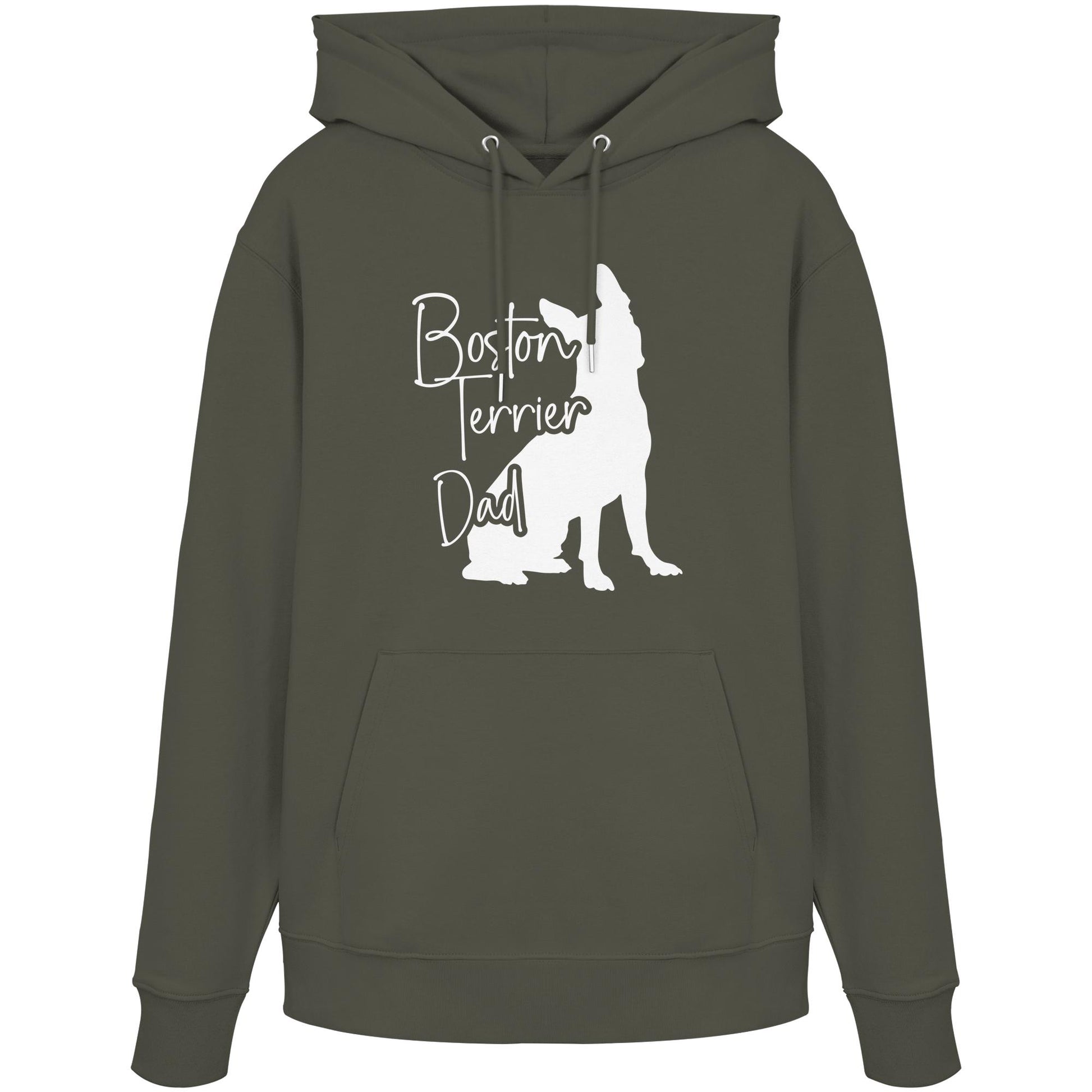 Boston Terrier Dad - Organic Hoodie